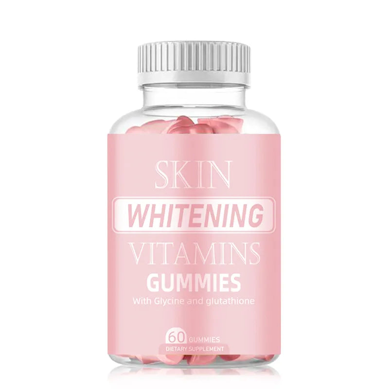 Glutathione Skin Whitening Gummies with Glycine – Anti-Aging & Beauty Support