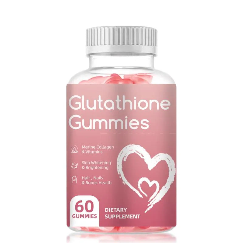 Skin Whitening Gummies – Glutathione, Vitamin C & Collagen Beauty Supplement