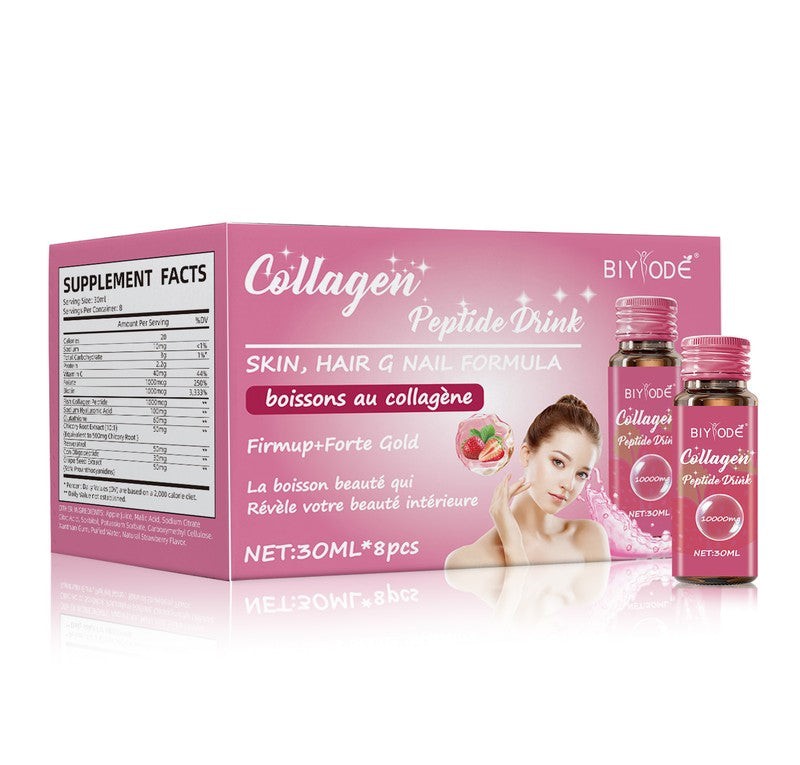 BIYODE Collagen Peptide Drink 10000 mg 30 mL bottle