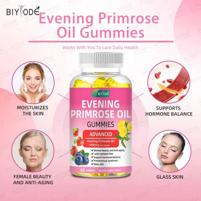 Biyode Evening Primrose Oil Gummies Health Supplement
