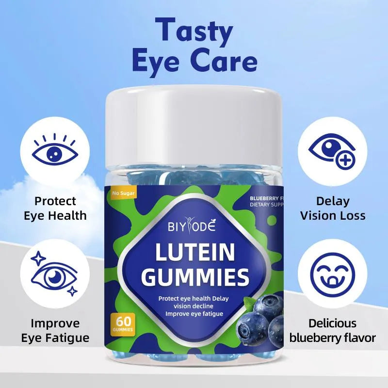 Delicious Lutein Gummies for Clear Vision & Blue Light Defense