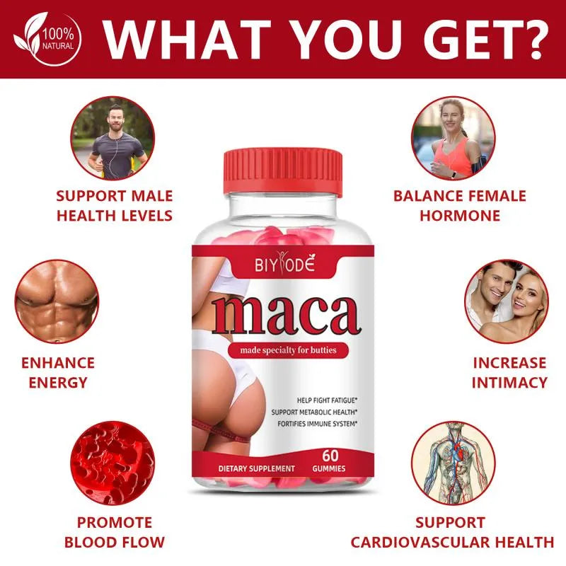 Biyode Maca Gummies Health Supplements