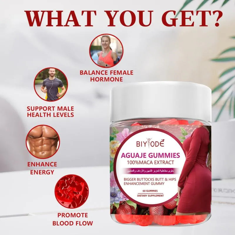 OEM Maca Gummies for Energy, Vitality & Wellness Product Lines