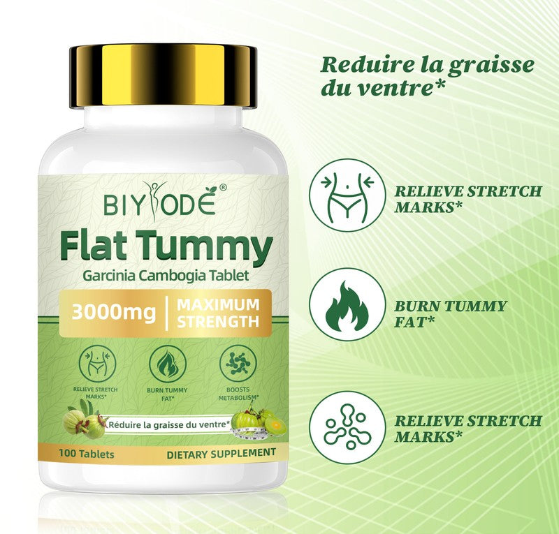 BIYODE Garcinia Cambogia Dietary Supplement – 100 Tablets