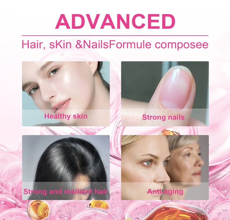 BIYODE Advanced Collagen + Vitamin C Hair, Skin & Nails – 100 Tablets