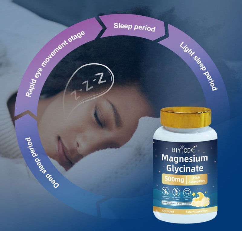 BIYODE Magnesium Glycinate – 100 Tablets