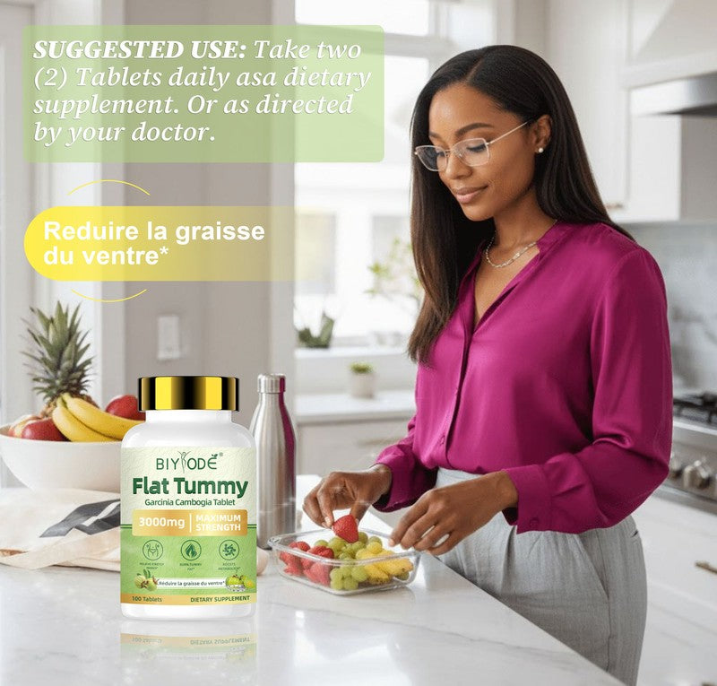 BIYODE Garcinia Cambogia Dietary Supplement – 100 Tablets
