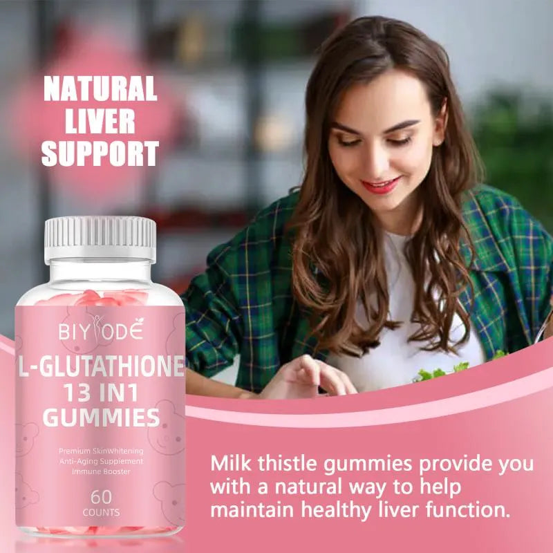 Biyode L-Glutathione 13 in 1 Gummies Dietary Supplements