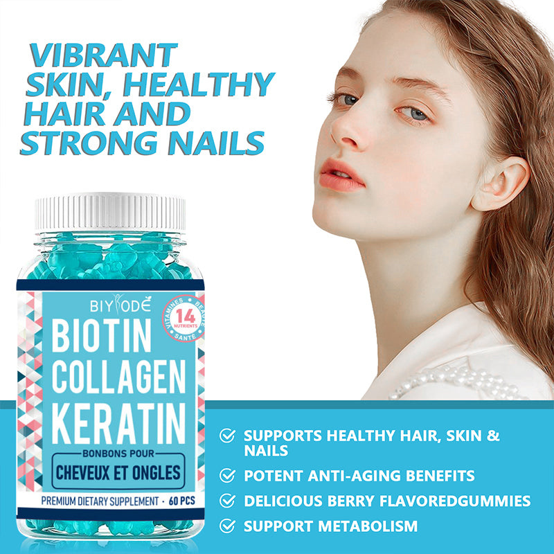 Biyode Hair Gummies Nutritional Supplements