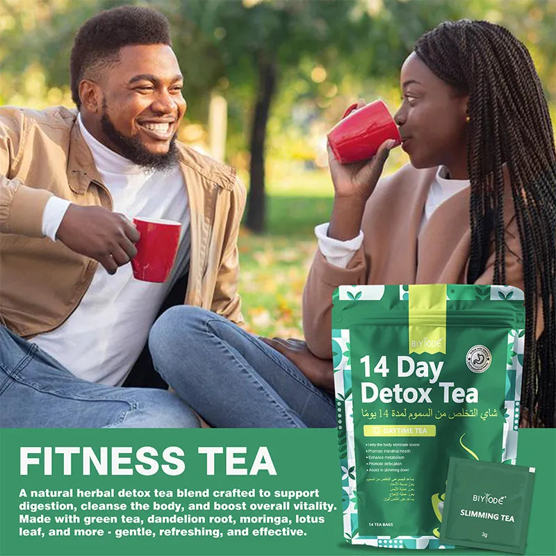 BIYODE 14 Day Detox Tea 3g Tea Enhance Metabolism