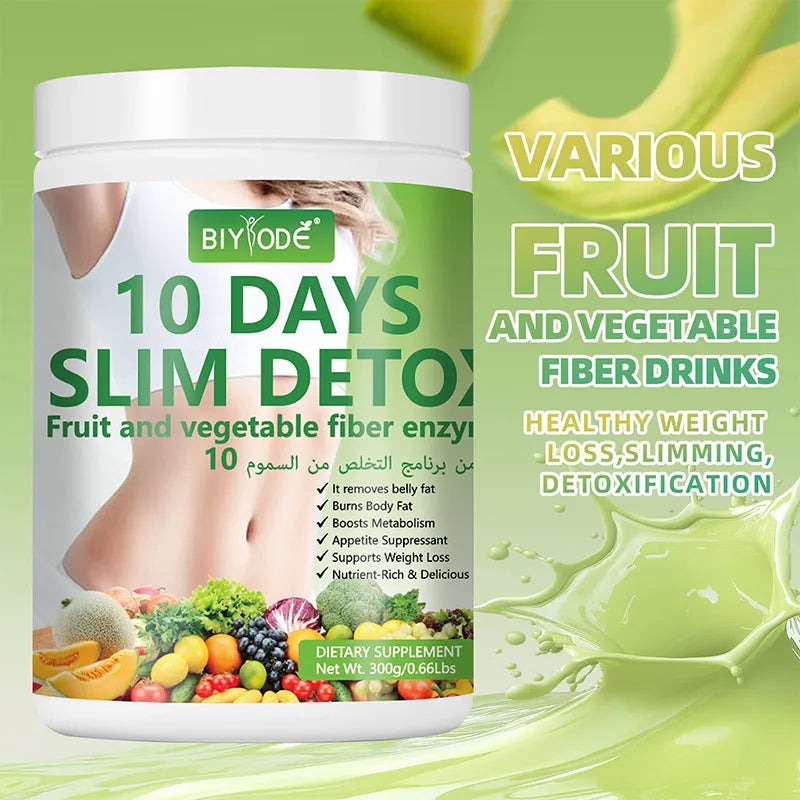 Biyode 10 Day Detox Tea Boost Metabolism Dietary Supplement