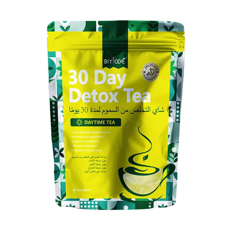 Biyode 30 Day Detox Tea Eliminate Toxins Tea Supplement