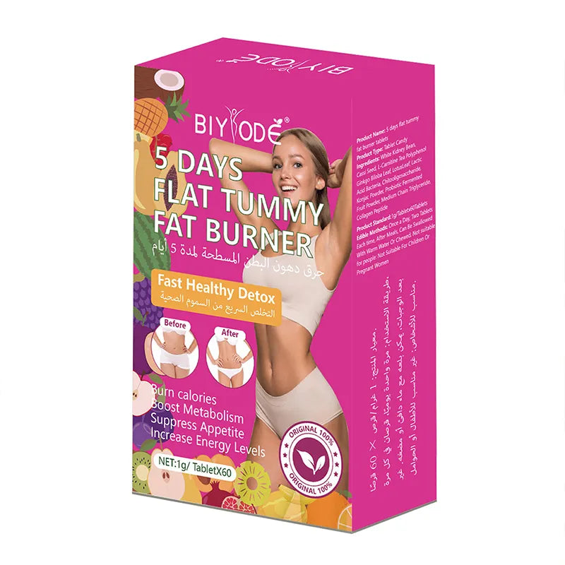Biyode 5 Days Flat Tummy 60 Tablets Dietary Supplement