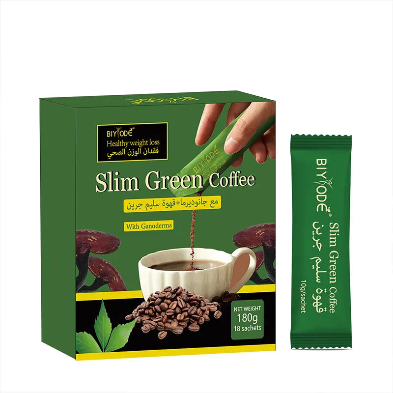 Biyode Lingzhi Green Coffee Powder 10g Supplement