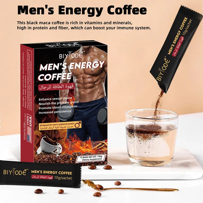 Biyode Maca Coffee For Men Nutrition Supplements