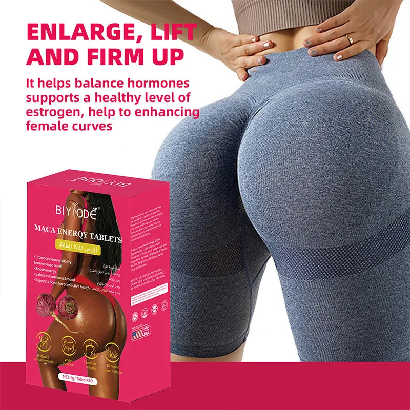 Biyode Maca Tablets For Butt Nutrition Supplement