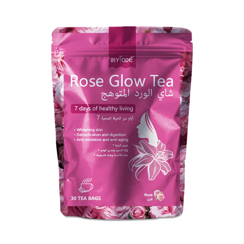 Biyode Rose Glow Tea Skin Whitening Tea Supplement
