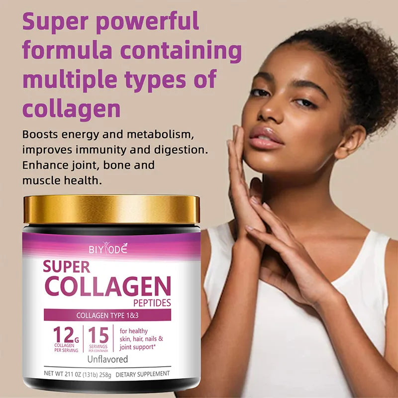 Biyode Super Collagen Peptides Powder For Joint Health