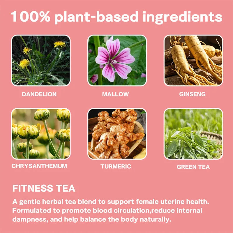 Biyode Uterine Care Herbal Tea 30 Tea Bags