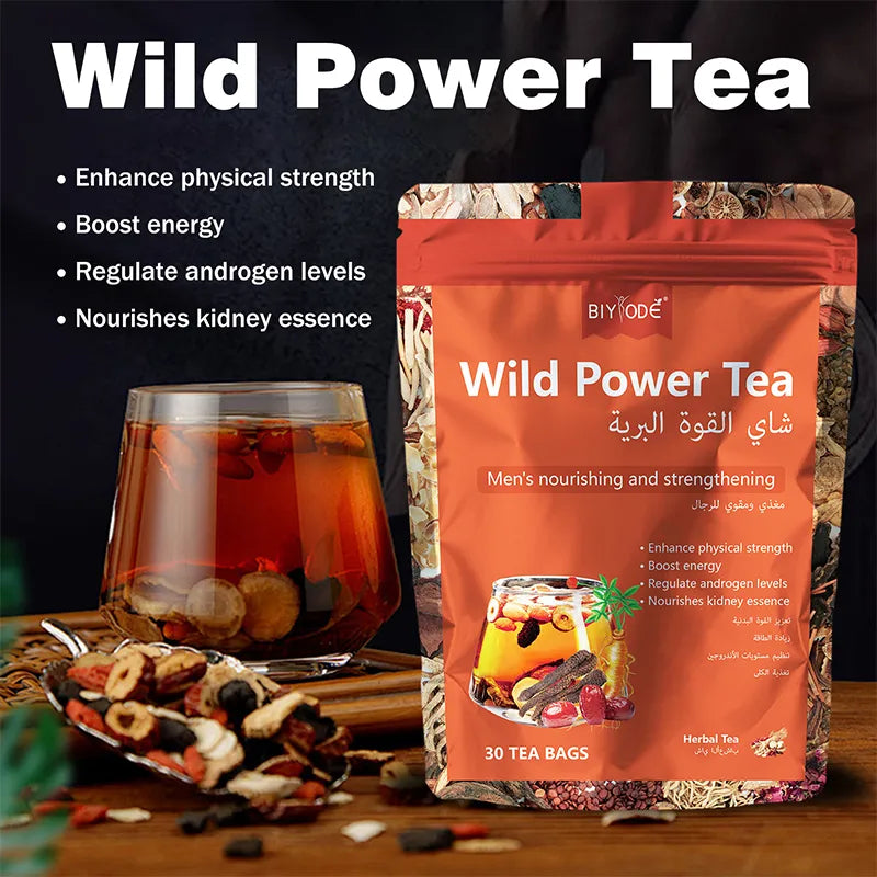 Biyode Wild Power Tea 30 Tea Bags Supplement