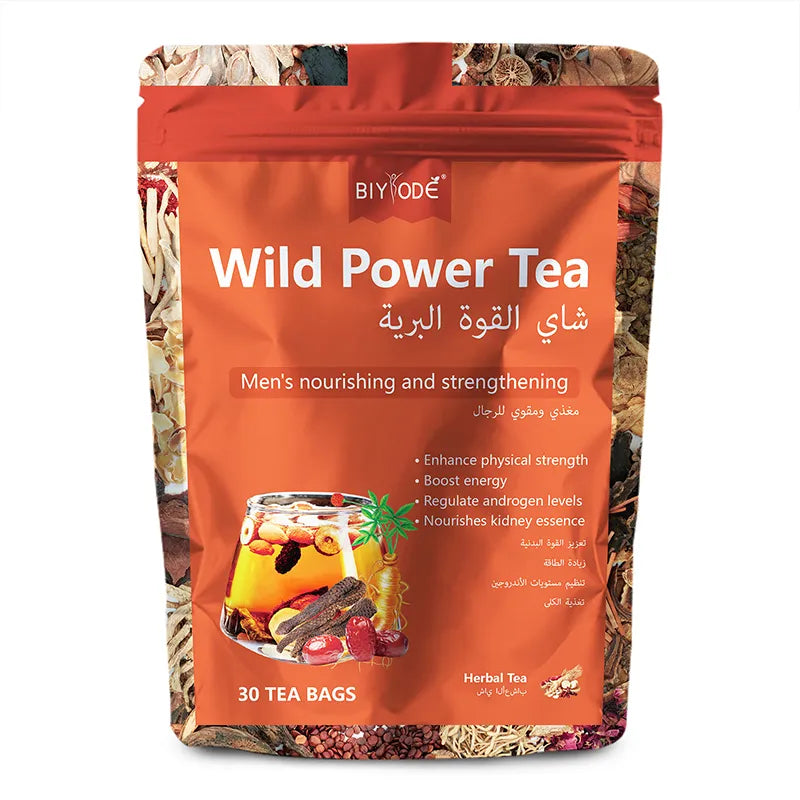 Biyode Wild Power Tea 30 Tea Bags Supplement