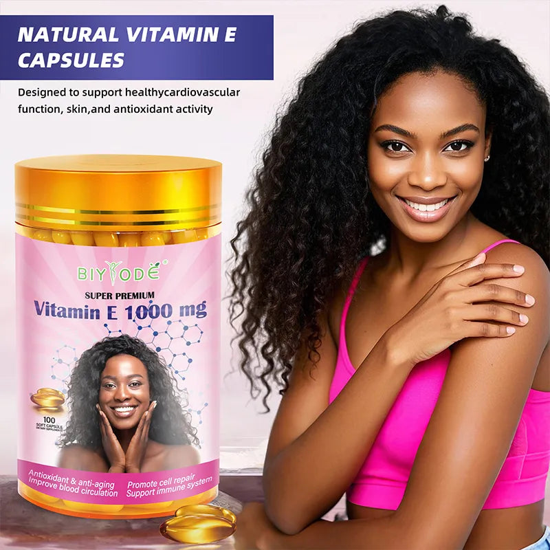 Biyode Collagen Vitamin E Capsules Nutritional Supplements