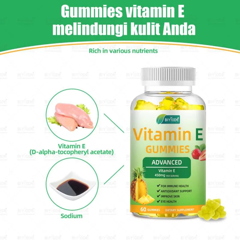 Biyode Chewable Vitamin E Gummies