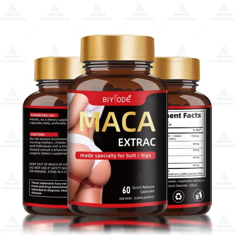 OEM Maca Root Capsules | Men's Wellness & Energy Support Supplement Supplier