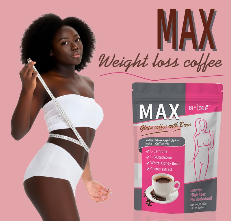 BIYODE MAX Weight Management Coffee with L-Carnitine & White Kidney Bean – 15 Sachets