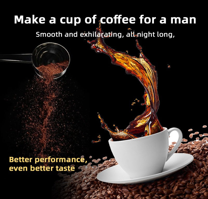 BIYODE Men’s Energy Herbal Coffee with Maca, Tongkat Ali & Ginseng – 15 Sachets