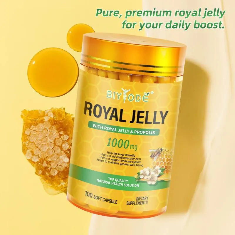 Biyode Royal Jelly Capsules Health Supplement