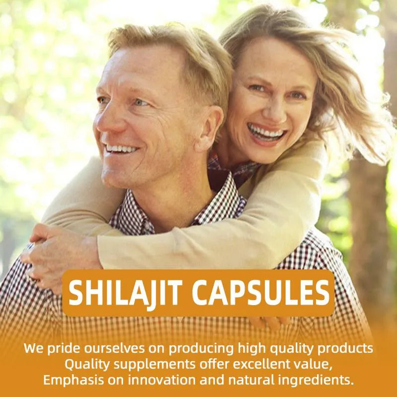 Shilajit AG 8-in-1 Advanced Herbal Blend Capsules for Daily Wellness