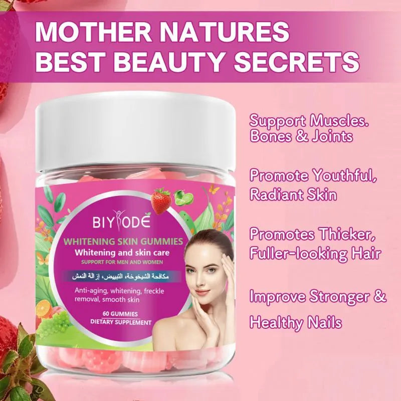 Skin Whitening Gummies – Brighten Your Skin & Boost Daily Radiance