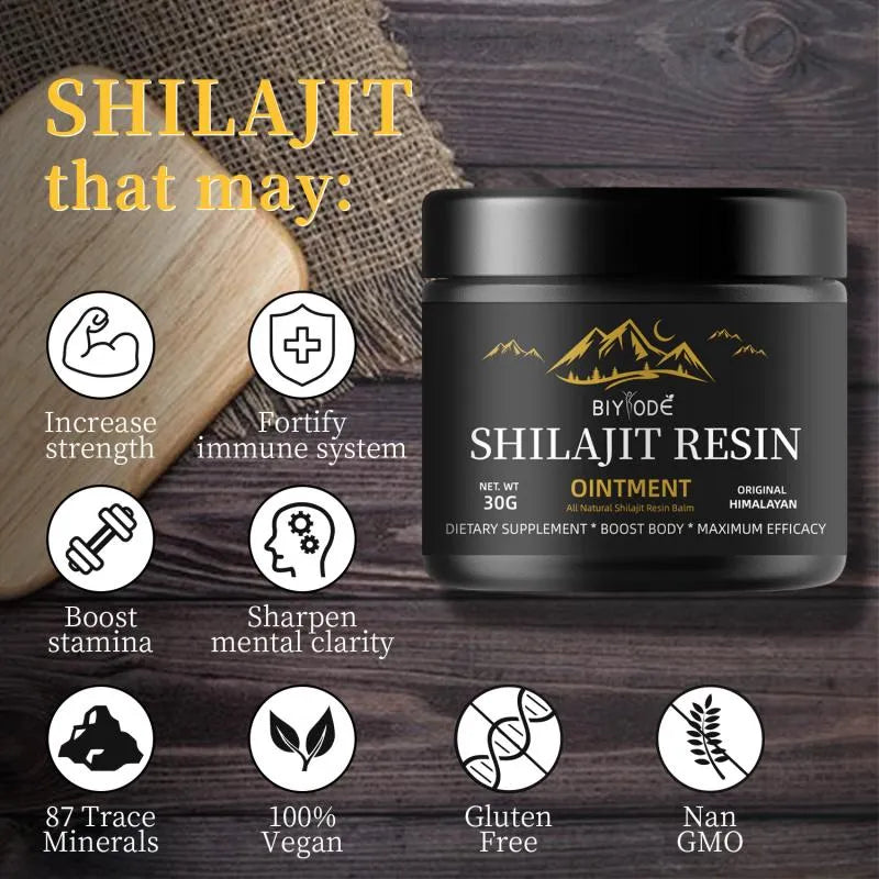 Premium Himalayan Shilajit Resin – Natural Energy, Stamina & Daily Wellness Support