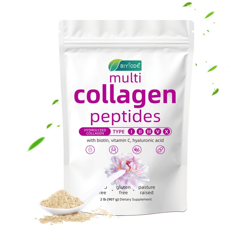 BIYODE Multi Collagen Peptides supplement facts and ingredients