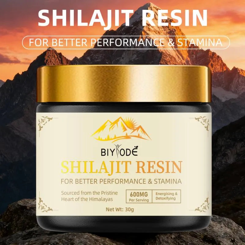 Shilajit Paste (Gold Lid Upgraded Version) | High-purity Himalayan mineral essence | Daily vitality supplement