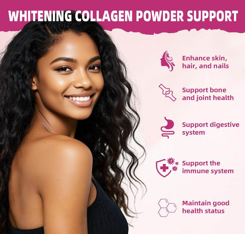 BIYODE Marine Collagen Glow Powder with Glutathione & Hyaluronic Acid – 300 g