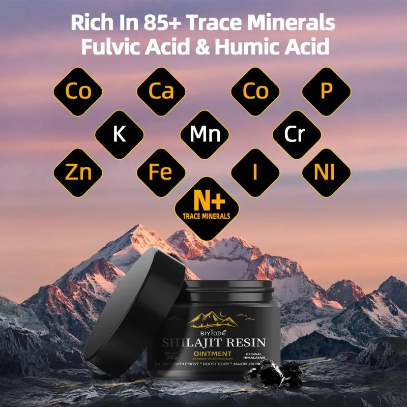 Premium Himalayan Shilajit Resin – Natural Energy, Stamina & Daily Wellness Support