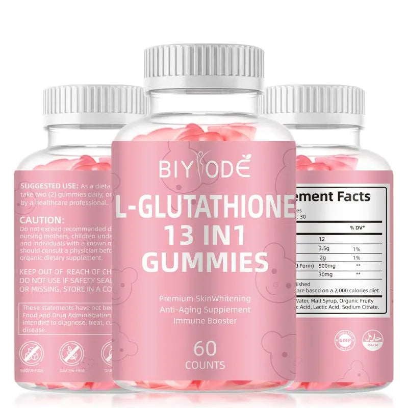 Biyode L-Glutathione 13 in 1 Gummies Dietary Supplements