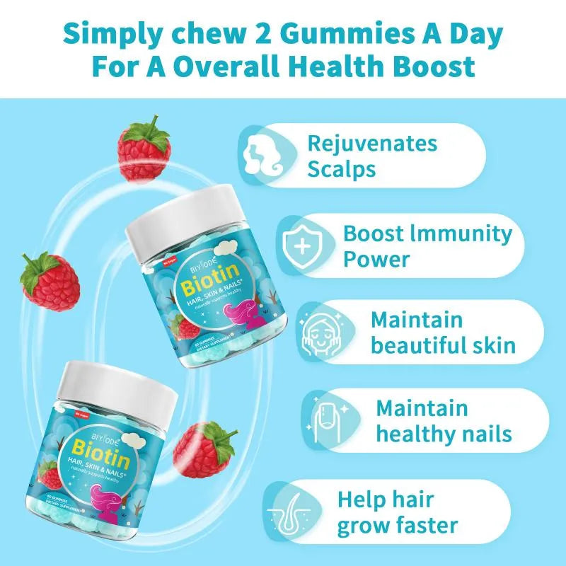 High Potency Biotin Gummies Supplier for Beauty & Wellness Brands