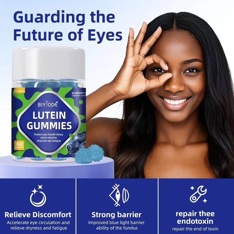 Delicious Lutein Gummies for Clear Vision & Blue Light Defense