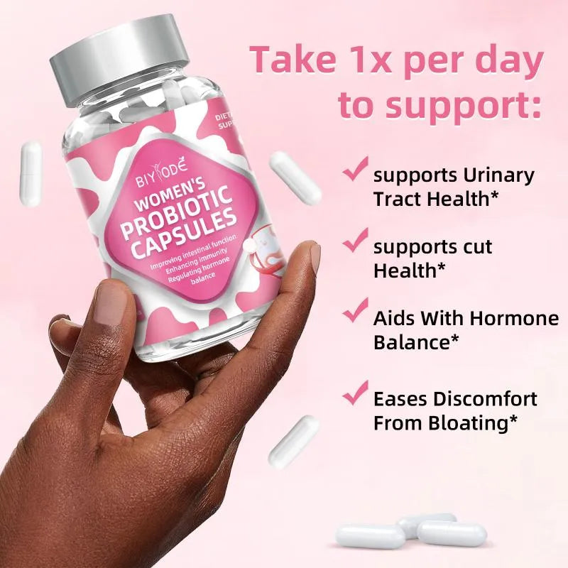 Biyode Women's Probiotic Capsules Nutritional Supplements