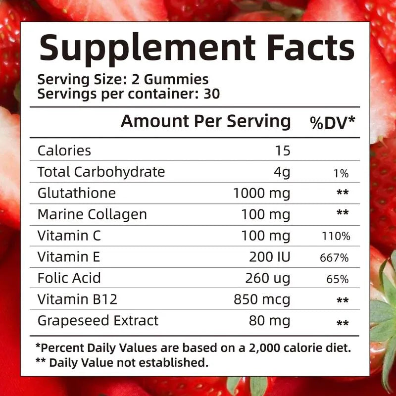 Skin Whitening Gummies – Brighten Your Skin & Boost Daily Radiance