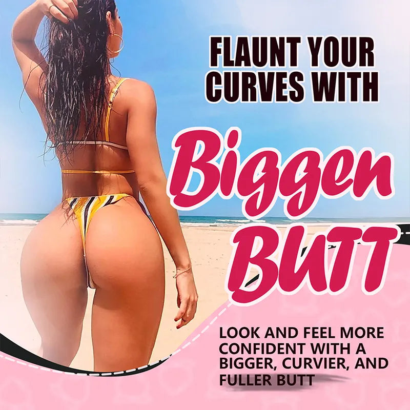 BBL Hip Enhancement Gummies – 100% Natural, Boost Your Curves with Vitamin E