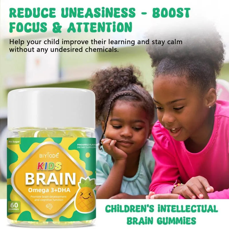 Kids DHA Gummies | Tasty Filled Gummies for Growing Minds