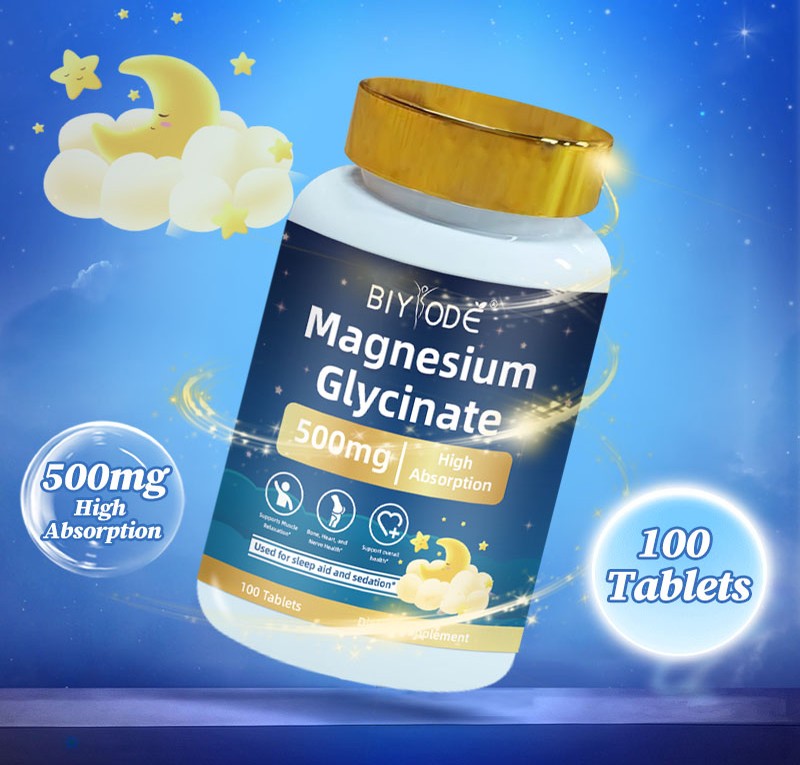 BIYODE Magnesium Glycinate – 100 Tablets