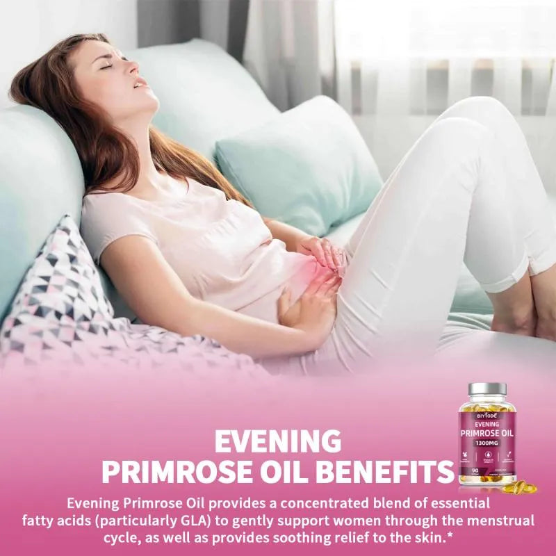 Biyode Evening Primrose Oil Capsules Health Supplement