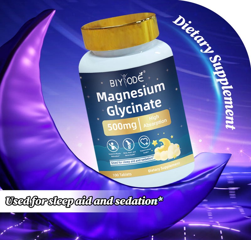 BIYODE Magnesium Glycinate – 100 Tablets