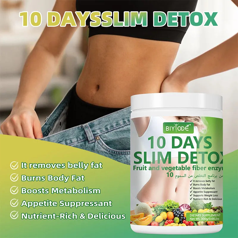 Biyode 10 Day Detox Tea Boost Metabolism Dietary Supplement