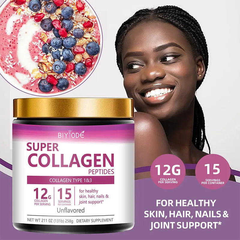 Biyode Super Collagen Peptides Powder For Joint Health